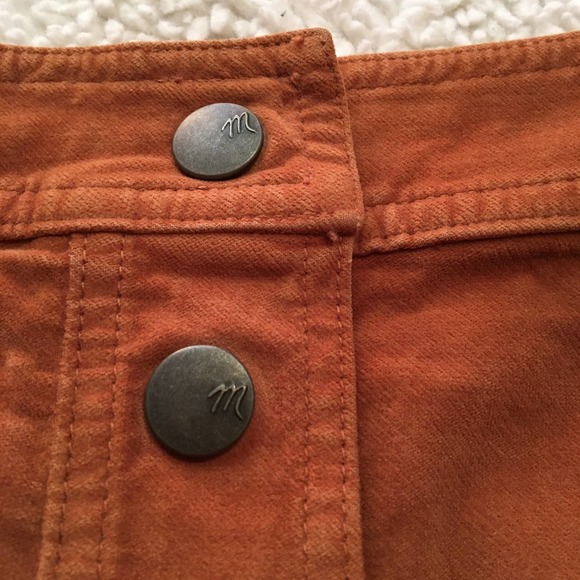 Madewell skirt with snap buttons - Picture 2 of 4